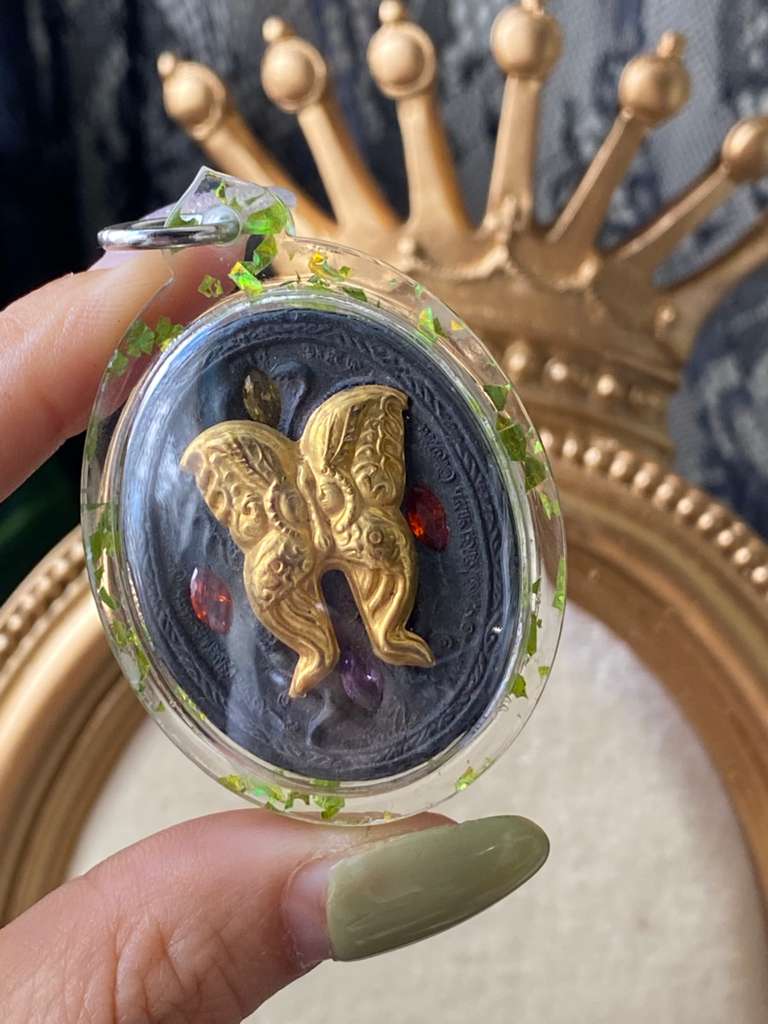 古巴杰士納大師-蝴蝶佛牌-0004.05