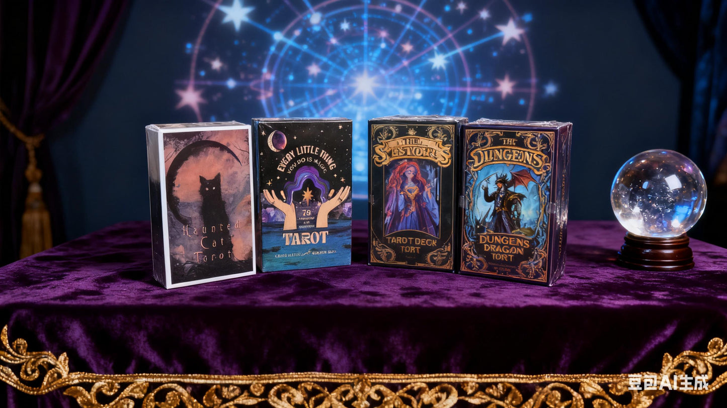 塔羅牌 - 黑貓款